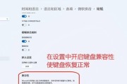 键盘打不出来字怎么解锁？常见故障及解决方法是什么？