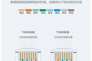网线水晶头的568A和568B标准的不同之处（揭秘网络布线中的两种不同连接方式）