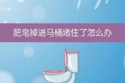 遇到肥皂掉进马桶堵住了怎么办（解决堵住马桶的肥皂困扰）