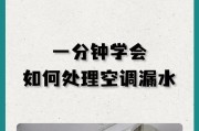 空调室内机漏水的原因及解决方法（探究室内机漏水背后的原因）