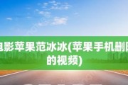 苹果手机被删除的视频如何找回？（失而复得，教你轻松恢复误删视频）