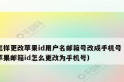 使用AppleID的注意事项（保护你的AppleID，远离安全隐患）