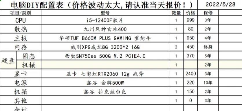 5K预算组装高配置游戏电脑的步骤是什么？需要注意哪些问题？