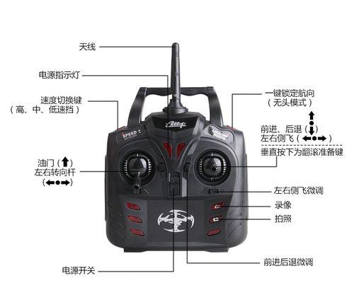 游戏手柄遥控无人机的原理图是怎样的？