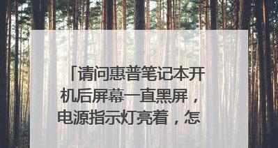 惠普笔记本电脑开机开不了怎么办？如何解决？