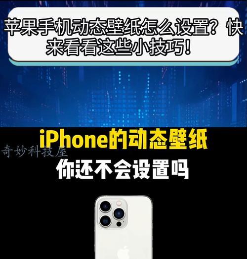 苹果手机录视频壁纸方法？视频壁纸设置步骤是什么？