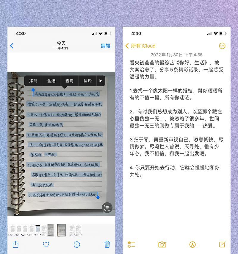 苹果手机照片中的文字如何复制？有哪些步骤和技巧？