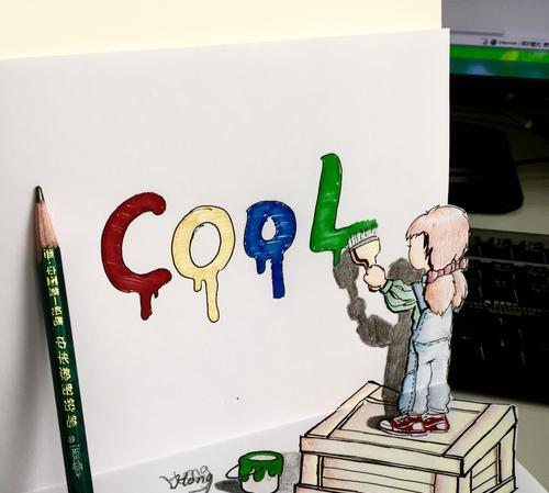 奇葩游戏机铅笔画法是什么？画出的效果怎么样？